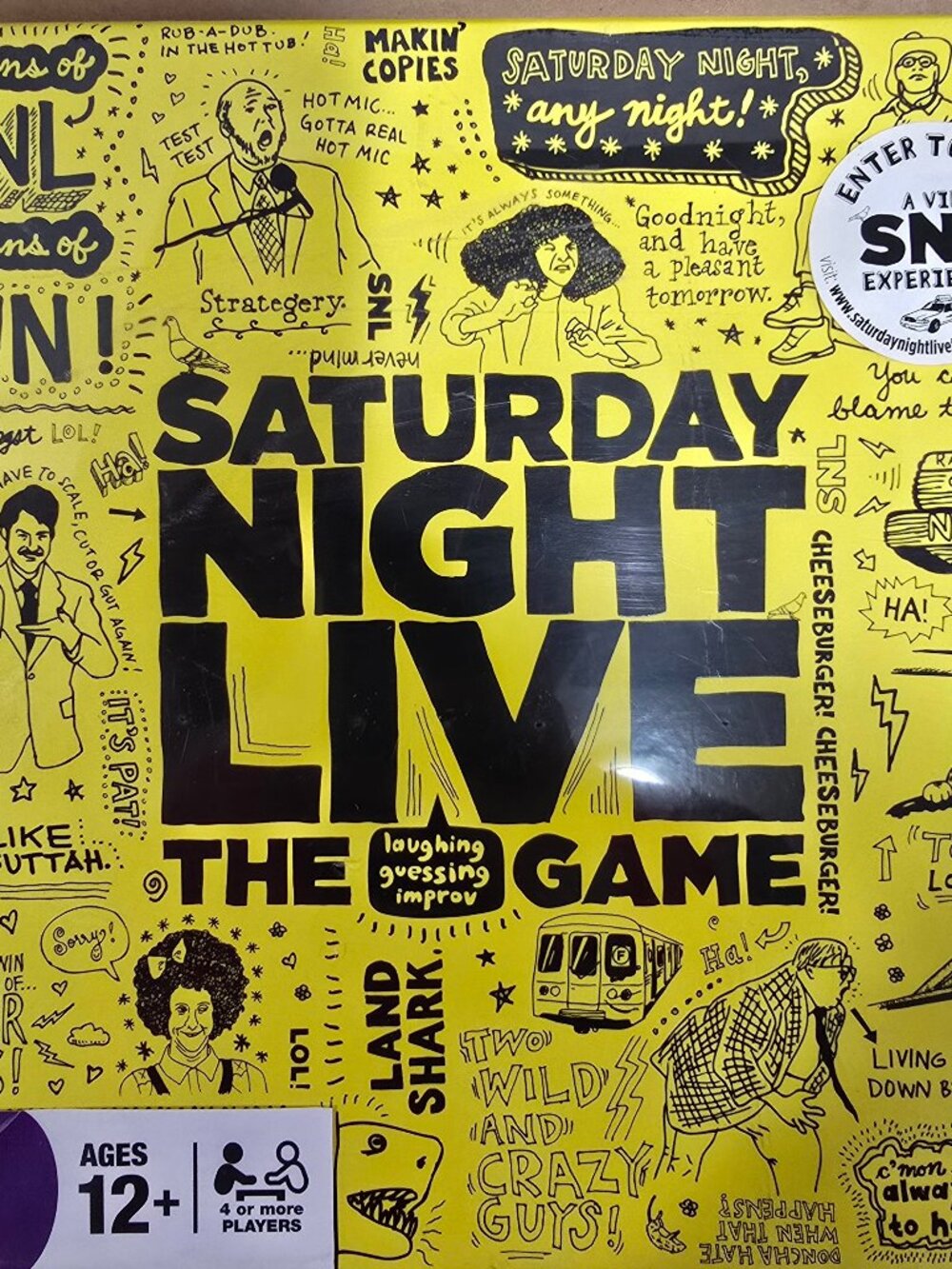 Saturday Night Live The Game Trivia Board Game 2010